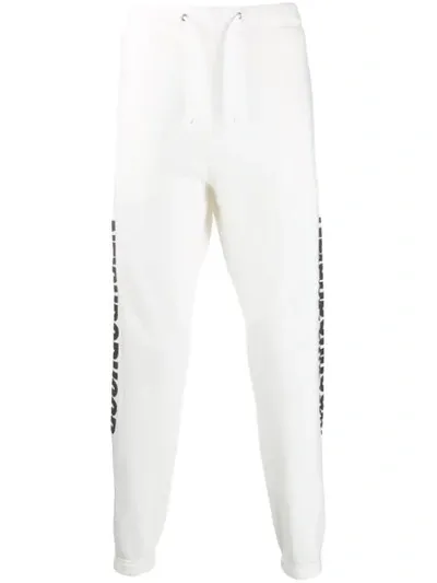 Neighborhood Side Print Track Pants In White