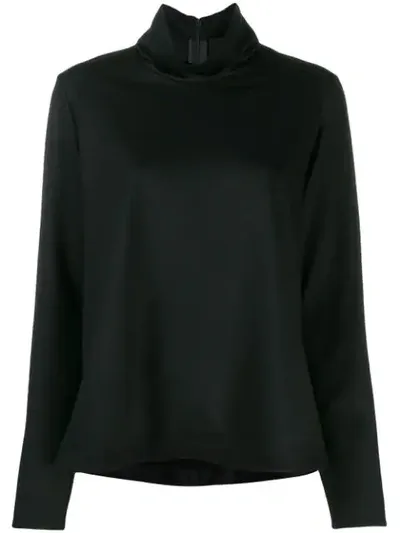 Forte Forte Asymmetric Sweater In Black