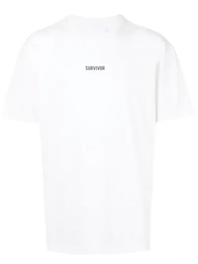 Off Duty Survivor T-shirt In White