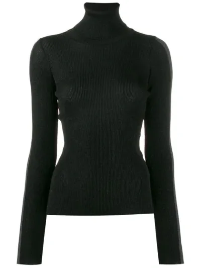 Ssheena Karla Turtle-neck Sweater In Black