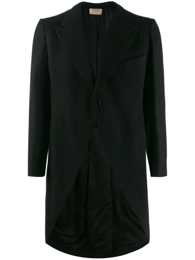 Pre-owned A.n.g.e.l.o. Vintage Cult 1950's Notched Tailcoat In Black