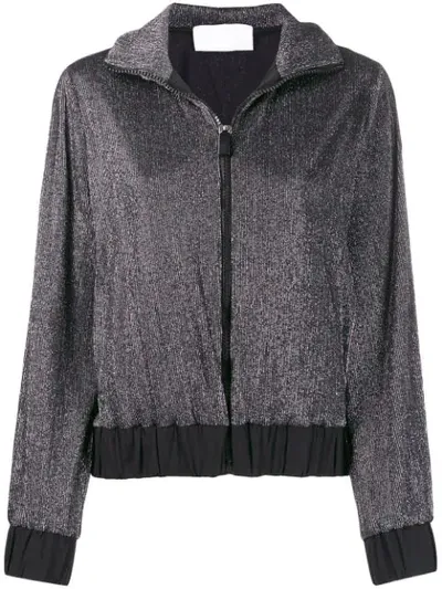 No Ka'oi Hyper Zip-up Top In Black