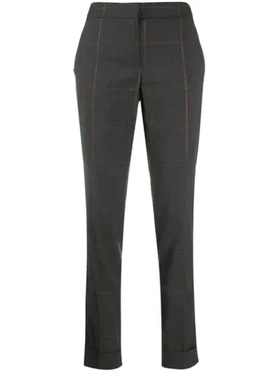 Lorena Antoniazzi Slim Fit Trousers In Grey