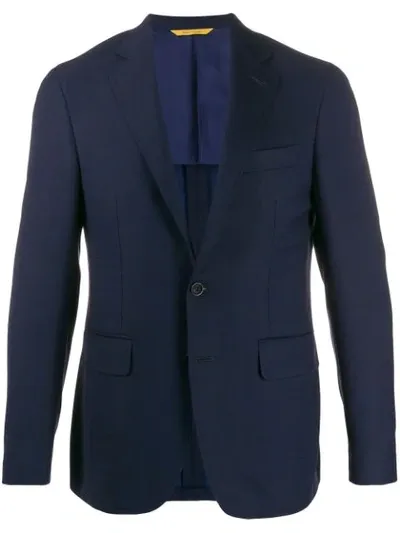 Canali Formal Blazer In Blue