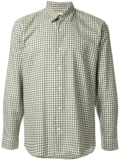 Cerruti 1881 Checked Shirt In Green