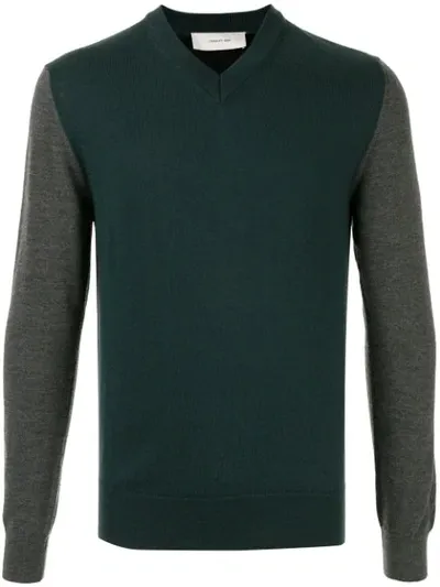 Cerruti 1881 Knitted Jumper In Green