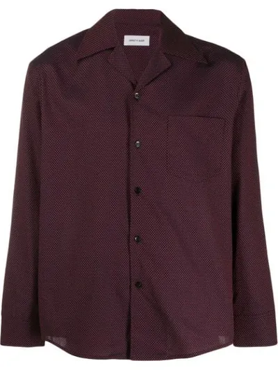 Ernest W Baker Dotted Shirt In Black