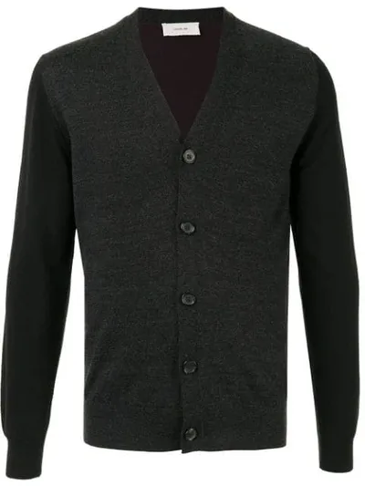 Cerruti 1881 V-neck Cardigan In Black