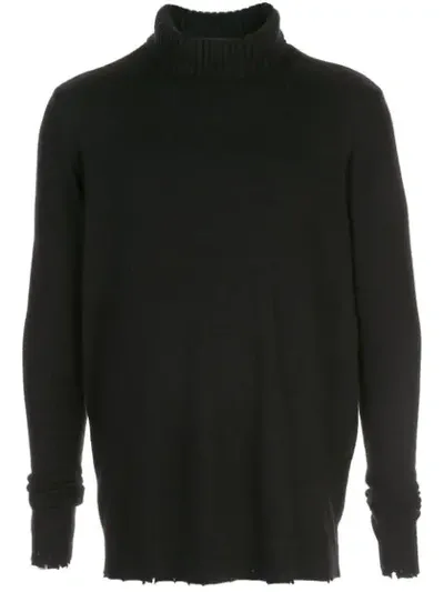 Ziggy Chen Pullover Mit Rollkragen In Black