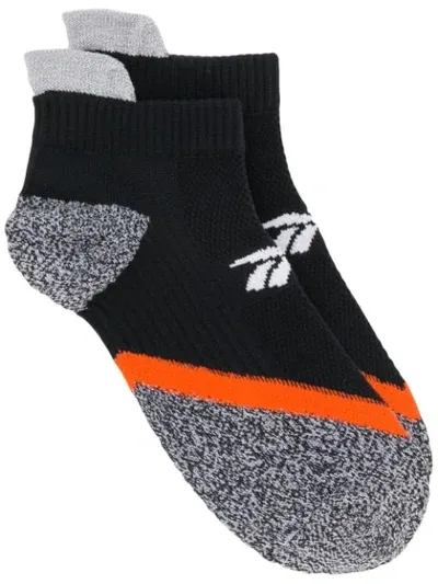 Victoria Beckham Rbk Vb Running Socks In Black