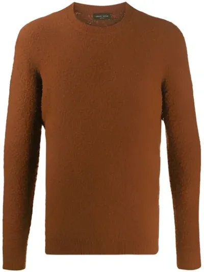 Roberto Collina Relaxed-fit Jumper In Brown