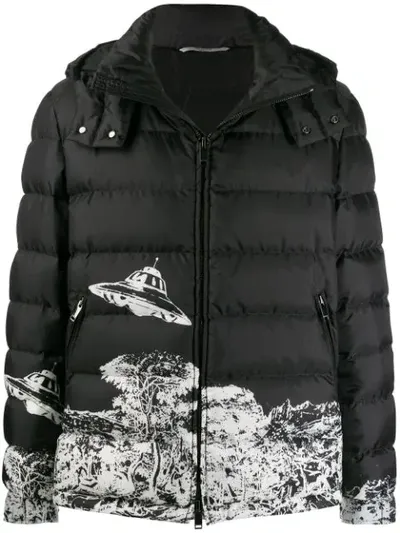 Valentino X Undercover Padded Jacket In Black