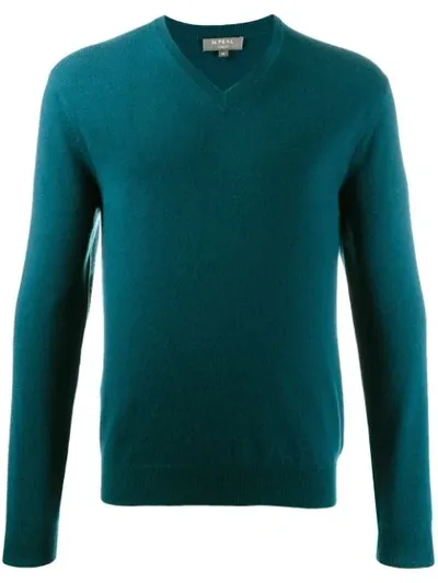 N•peal 'the Burlington' Kaschmirpullover In Green