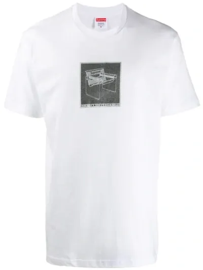 Supreme Chair Print T-shirt In White