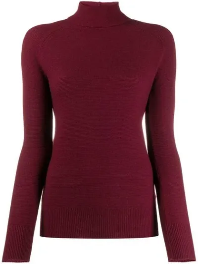 Fabiana Filippi Roll Neck Jumper In Red