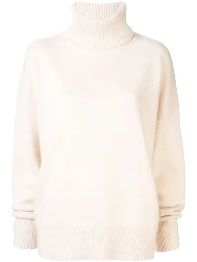 Co Turtleneck Sweater In Neutrals