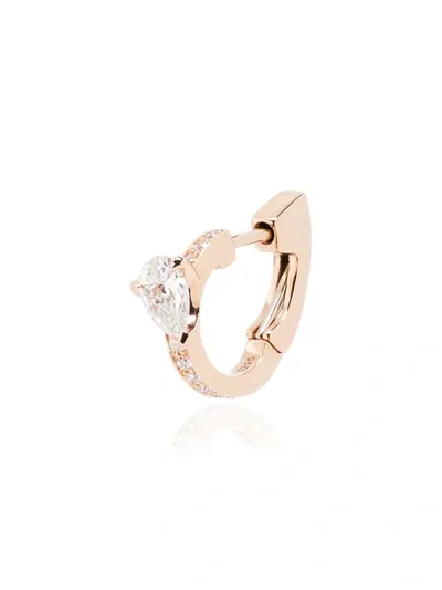 Repossi 18kt Rose Gold Harvest Diamond Huggie Earring