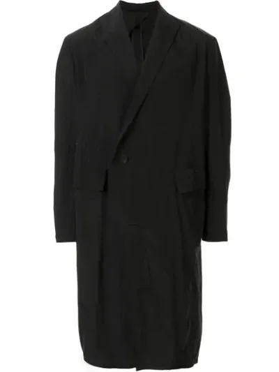 Julius Single Button Fastened Jacket In Black