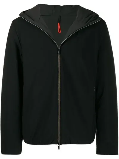 Rrd Hooded Lightweight Jacket In Black