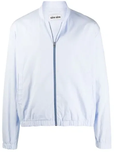 Séfr William Bomber Jacket In Blue