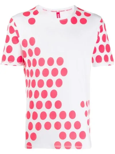 Raeburn Polka Dot T-shirt In White