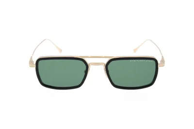 Dita Eyewear Square Frame Tinted Sunglasses In Gold