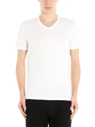 Majestic Short Sleeved Cotton T-shirt In White