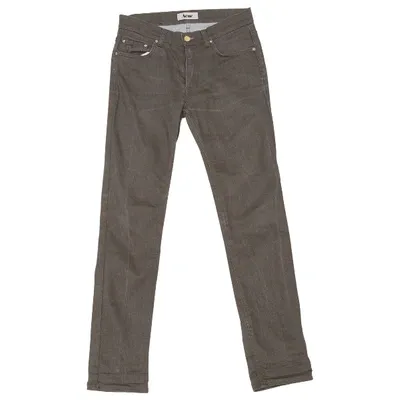 Pre-owned Acne Studios Slim Jean In Grey