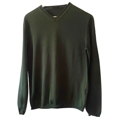 Pre-owned Jil Sander Pull In Green