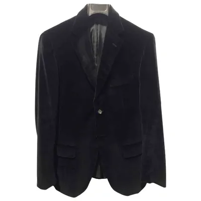 Pre-owned Pal Zileri Jacket In Black