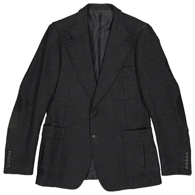 Pre-owned Gucci Wool Jacket In Black