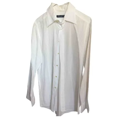 Pre-owned Dolce & Gabbana Shirt In White