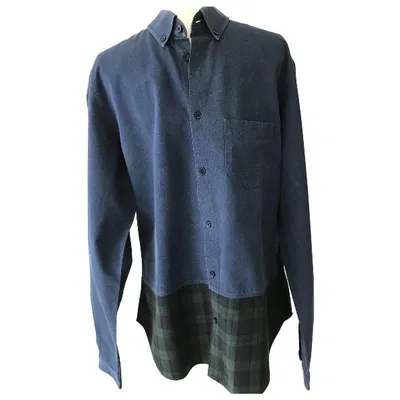 Pre-owned Carven Shirt In Blue