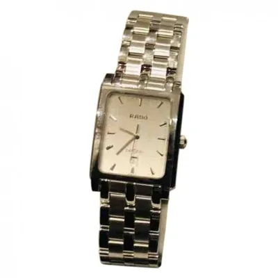 Pre-owned Rado Watch In Silver