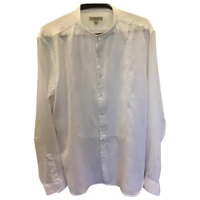 Pre-owned Burberry Shirt In White