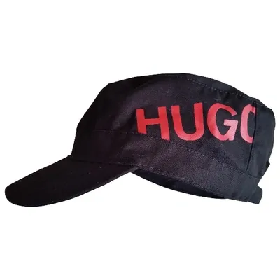 Pre-owned Hugo Boss Hat In Black