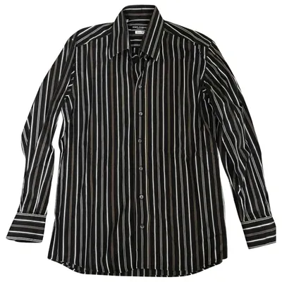 Pre-owned Dolce & Gabbana Shirt In Black