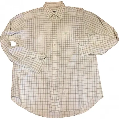 Pre-owned Burberry Shirt In White