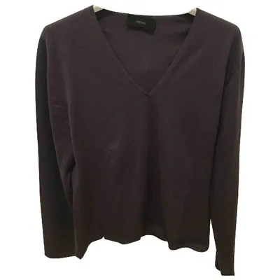 Pre-owned Zanone Cashmere Jumper In Purple