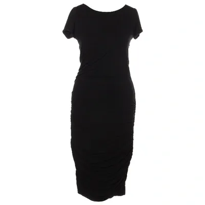 Pre-owned Polo Ralph Lauren Mid-length Dress In Black