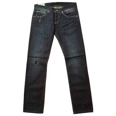 Pre-owned Dondup Blue Cotton Jeans