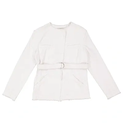 Pre-owned Vanessa Bruno Jacket In White