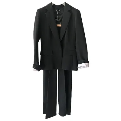 Pre-owned Whistles Suit Jacket In Black