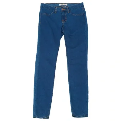 Pre-owned J Brand Slim Jeans In Blue