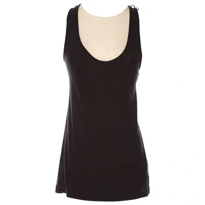 Pre-owned Manoush Vest In Black