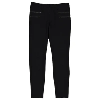 Pre-owned Helmut Lang Wool Trousers In Black