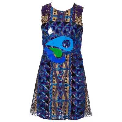 Pre-owned Peter Pilotto Mid-length Dress In Blue