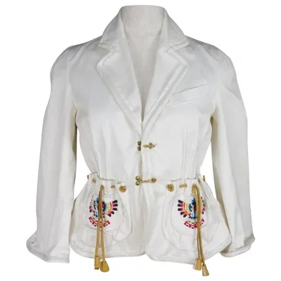 Pre-owned Dsquared2 Jacket In White