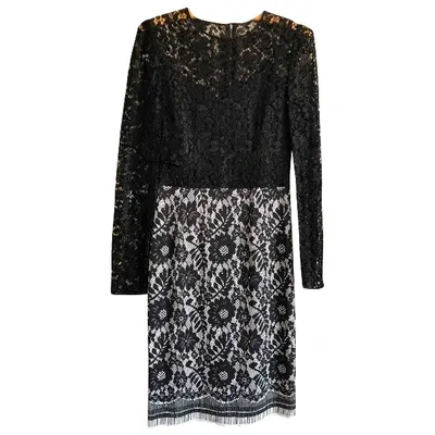 Pre-owned Dolce & Gabbana Mid-length Dress In Black