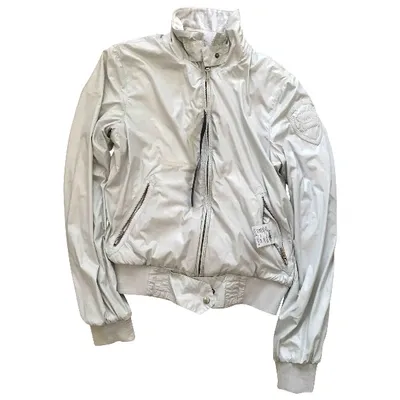 Pre-owned Add Jacket In Grey